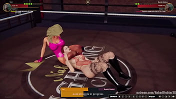 Tori vs bambi nf3d female mma combat ring