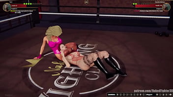 Tori vs bambi nf3d female mma combat ring Tori vs bambi nf3d female mma combat ring