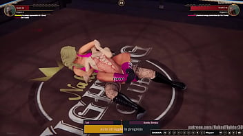 Tori vs bambi nf3d female mma combat ring