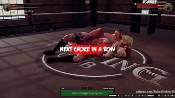 Tori vs bambi nf3d female mma combat ring