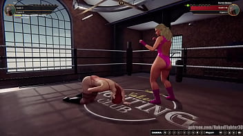 Tori vs bambi nf3d female mma combat ring