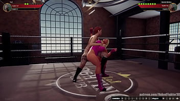 Tori vs bambi nf3d female mma combat ring