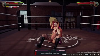 Tori vs bambi nf3d female mma combat ring