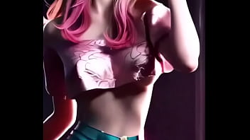 Ahri's hot dance sistar touch my body