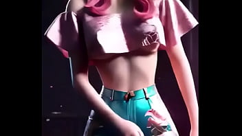 Ahri's hot dance sistar touch my body