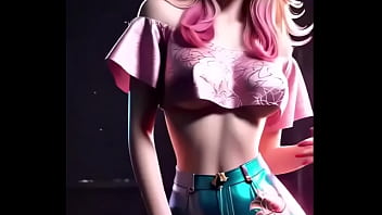 Ahri's hot dance sistar touch my body