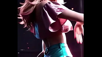 Ahri's hot dance sistar touch my body