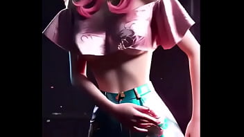 Ahri's hot dance sistar touch my body