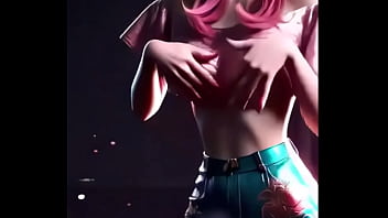 Ahri's hot dance sistar touch my body