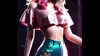 Ahri's hot dance sistar touch my body