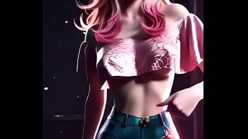 Ahri's hot dance sistar touch my body