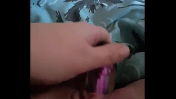 Husband at work wife plays