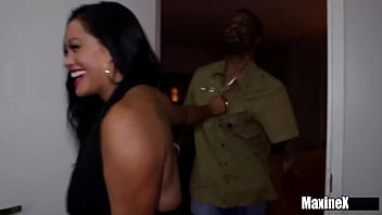 Maxine x rimjobs blowjobs & fucks vigorous bbc stallion richard mann