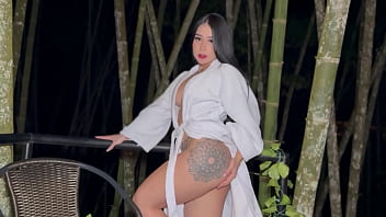 I get out of the shower and masturbate in the middle of nature I get out of the shower and masturbate in the middle of nature