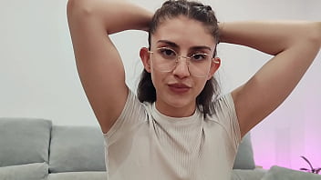 Femdom real sweaty armpits sniffing fetish female domination