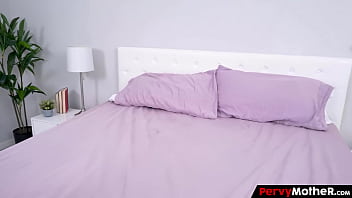 Thrilled mother celebrating her stepson's success in the finals