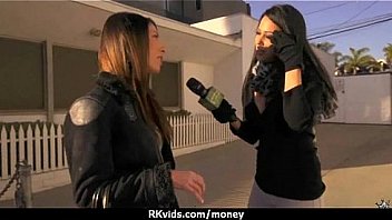 Tight teen fucks a man in front of the camera for cash 21