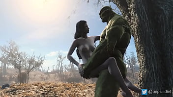 Super mutant outdoor sex