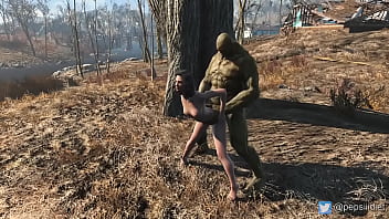 Super mutant outdoor sex