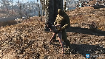 Super mutant outdoor sex