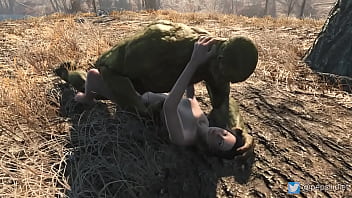 Super mutant outdoor sex