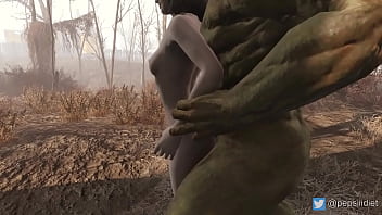 Super mutant outdoor sex