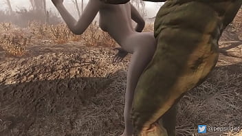 Super mutant outdoor sex