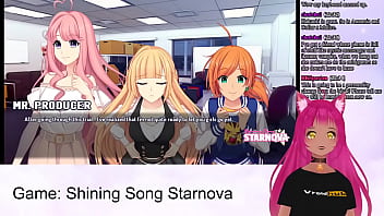 Vtuber lewdneko plays shining song starnova julie route part 3