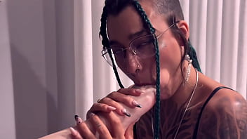 Would you cum with my hot wet mouth on your feet