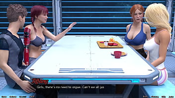 Stranded in space #38 public handjob