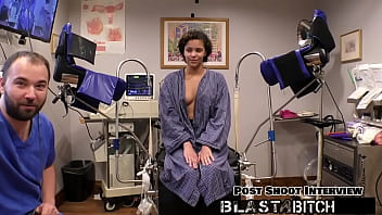 Doctor blasts patient rebel wyatt's pussy with cum