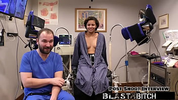 Doctor blasts patient rebel wyatt's pussy with cum