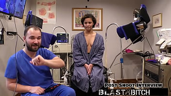 Doctor blasts patient rebel wyatt's pussy with cum