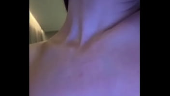 My stepsister pulls out big milky boobs