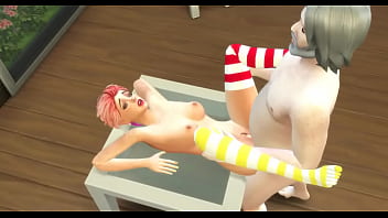 Young girl and old man sex