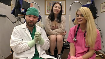 $clov Clip 12 Of 27 Destiny Cruz Sucks Doctor Tampa's Dick While Camming From His Clinic As The 2020 Covid Pandemic Rages Outside Full Video Exclusively Trulyafancom Plus Tons More Medical Fetish Films thumbnail