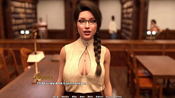 Law school #13 the librarian likes to show cleavage to her students