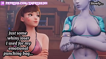 Gamer girlfriend turned you watch her submit to a real mistress Gamer girlfriend turned you watch her submit to a real mistress