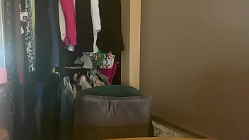 Lucy masturbates while live