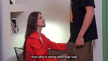 Horny teenage girl gets fucked and swallows cum