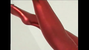 Cute girls in tight spandex and pvc