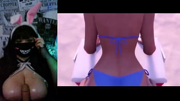 Otaku girl with big tits watching a hentai video rule 34 valorant compilation