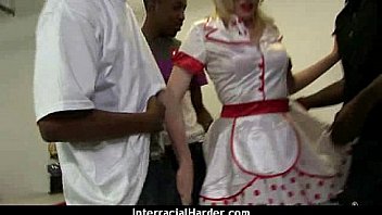 Big black schlong in white cunt 19