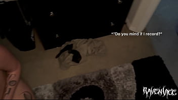 Caught sucking two cocks