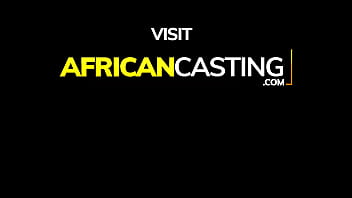 Real amateur african teen deepthroats sleazy european producer