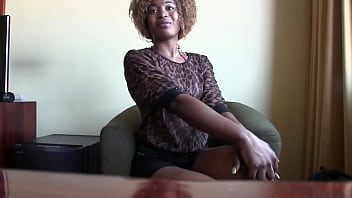 Real amateur african teen deepthroats sleazy european producer