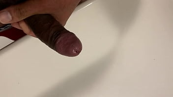 Brown guy masturbating in bathroom Brown guy masturbating in bathroom