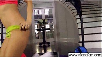 Girl Use Sex Toys Dildos Fingers To Please Herself Movie 02 thumbnail