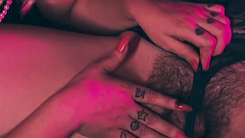 Just 2 queens having fun with their feet and hairy armpits