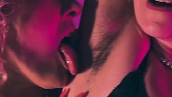 Just 2 queens having fun with their feet and hairy armpits